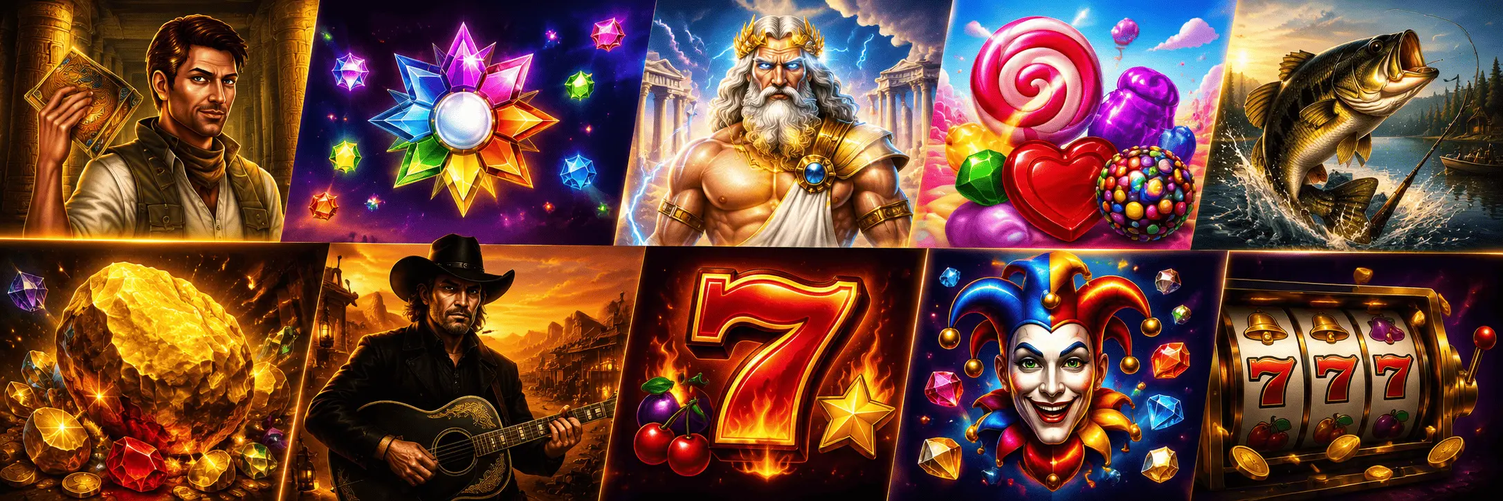Echt geld slots: de 10 populairste titels image